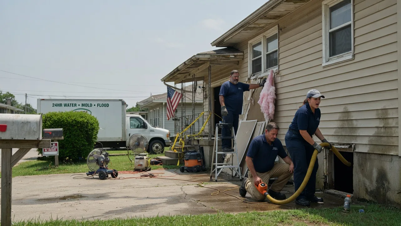 Water Damage Repair in Huntingburg, IN near me